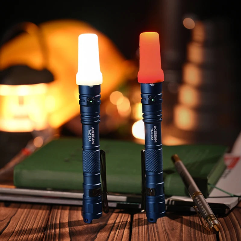 ACEBEAM TAC 2AA SFT25R LED - allsidig LED-lommelyk