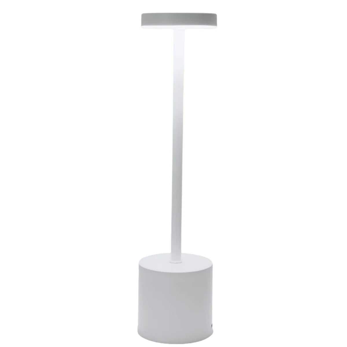 LED-bordlampe, oppladbar, 3 fargetemperaturer