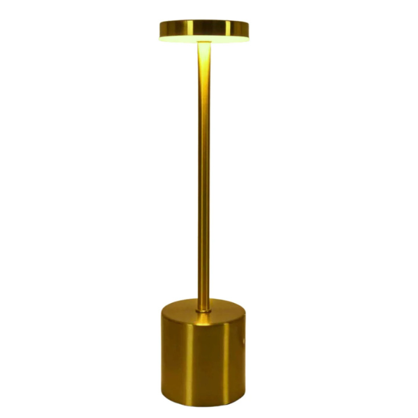LED-bordlampe, oppladbar, 3 fargetemperaturer