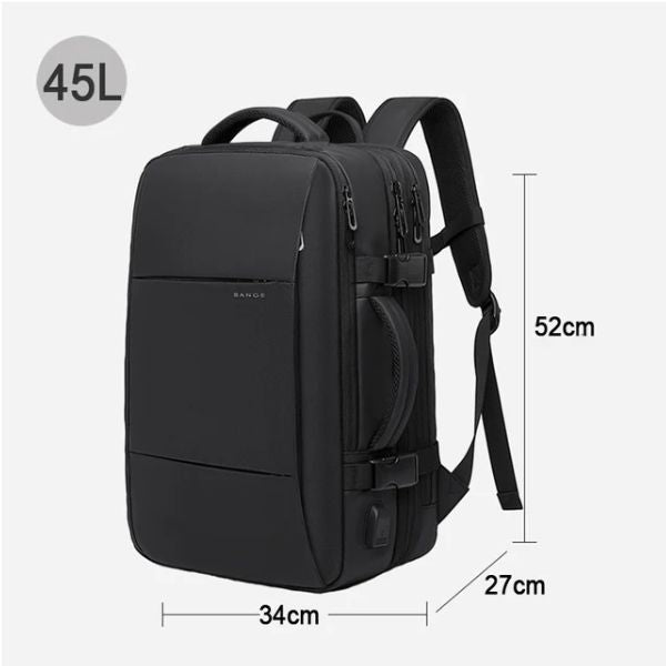 Bilde av sort 45 L målsatt pcbag